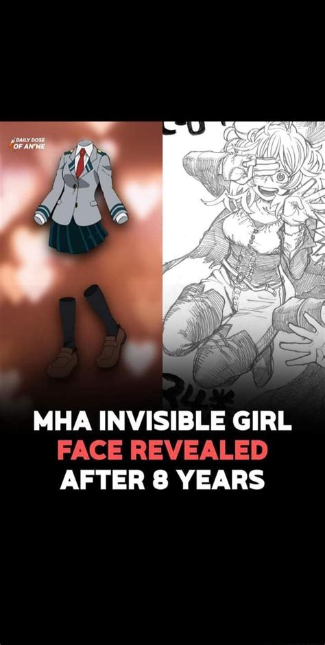 mha invisible girl visible|An overly in depth look at Invisible girl Toru Hagakure and her ...